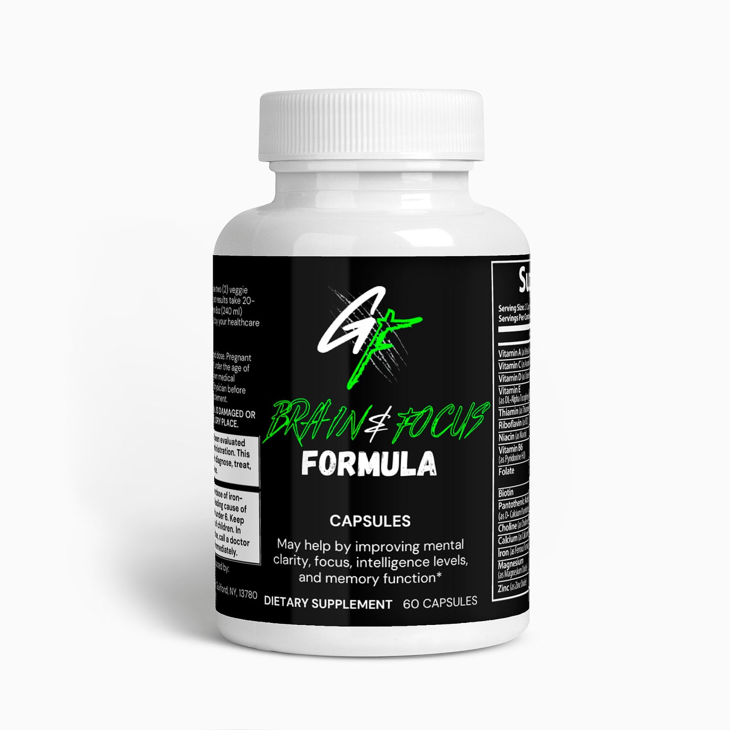 In The Freekin Zone: Nootropic Brain & Focus Formula