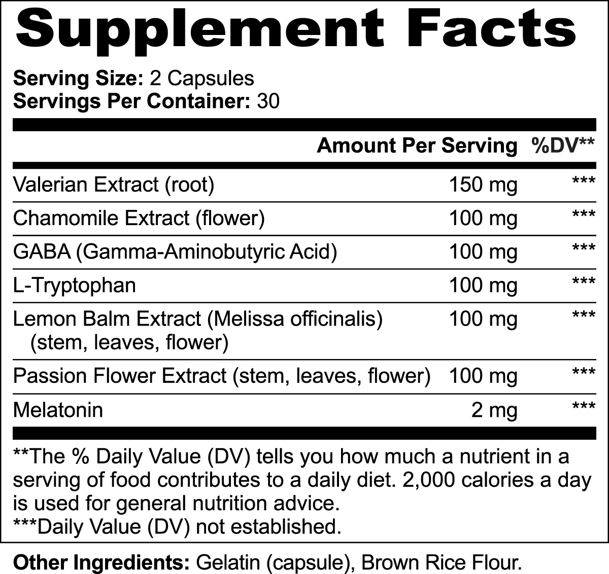 Lights Out! Sleep Formula