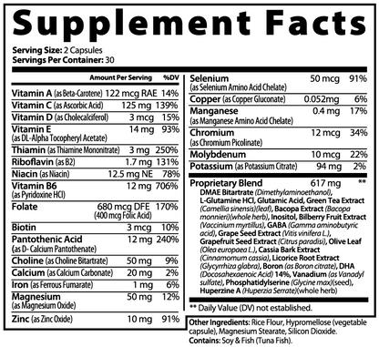 FLO STATE: Nootropic Brain & Focus Formula