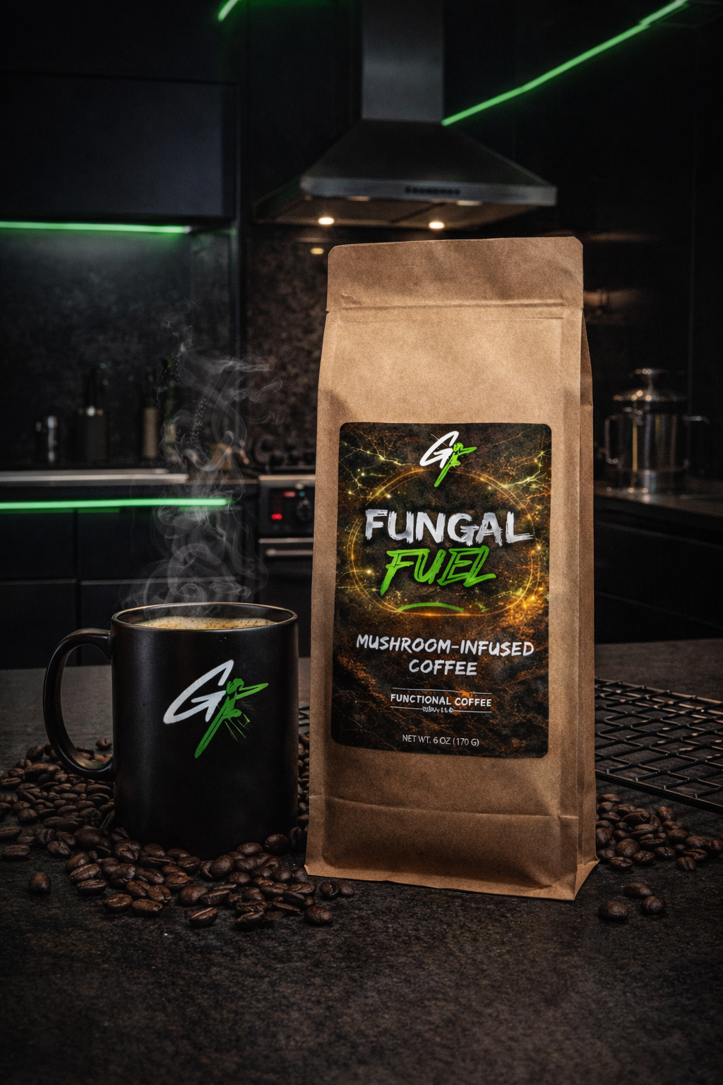 FUNGAL FUEL: Mushroom Coffee Fusion