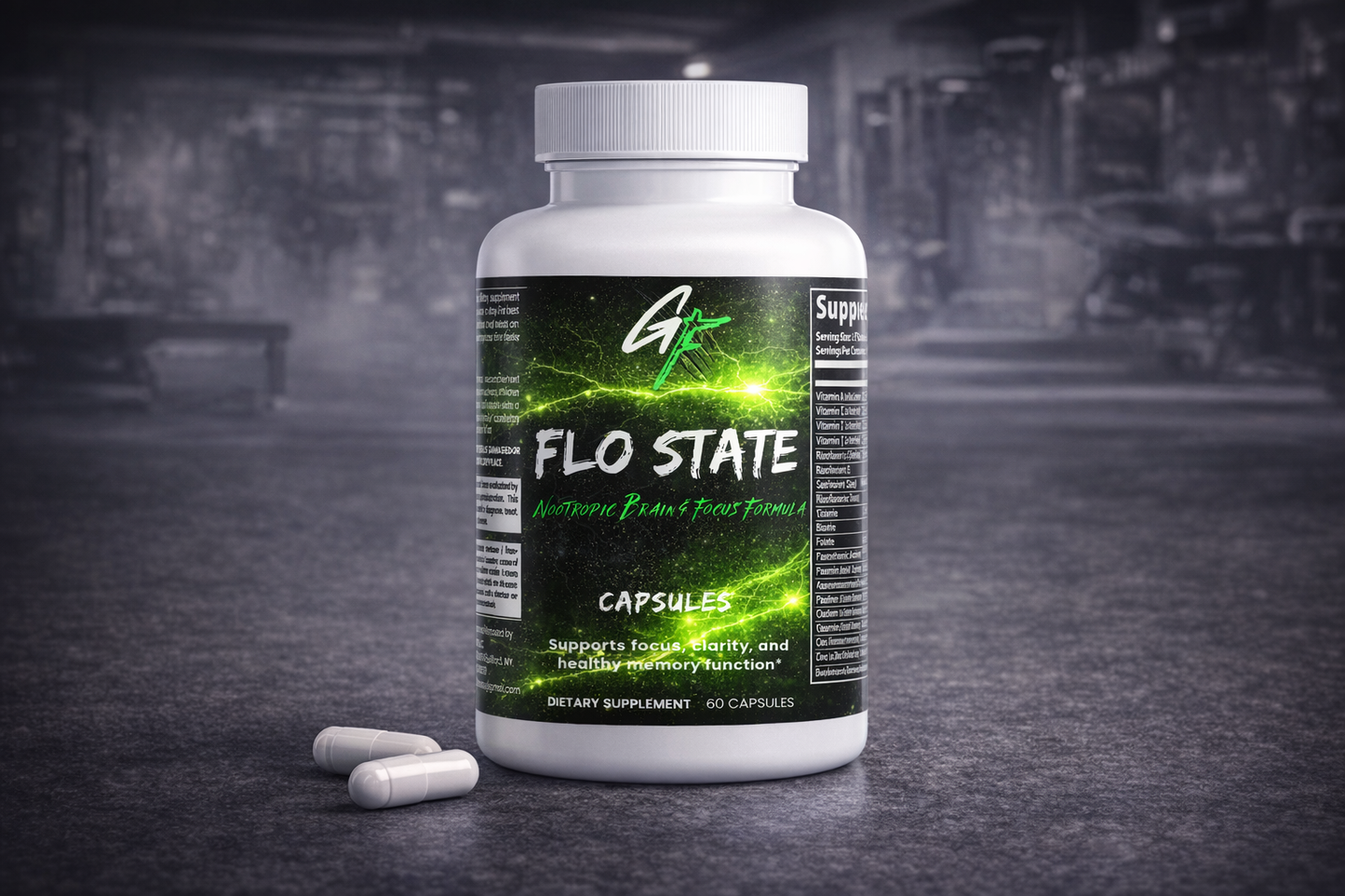 FLO STATE: Nootropic Brain & Focus Formula