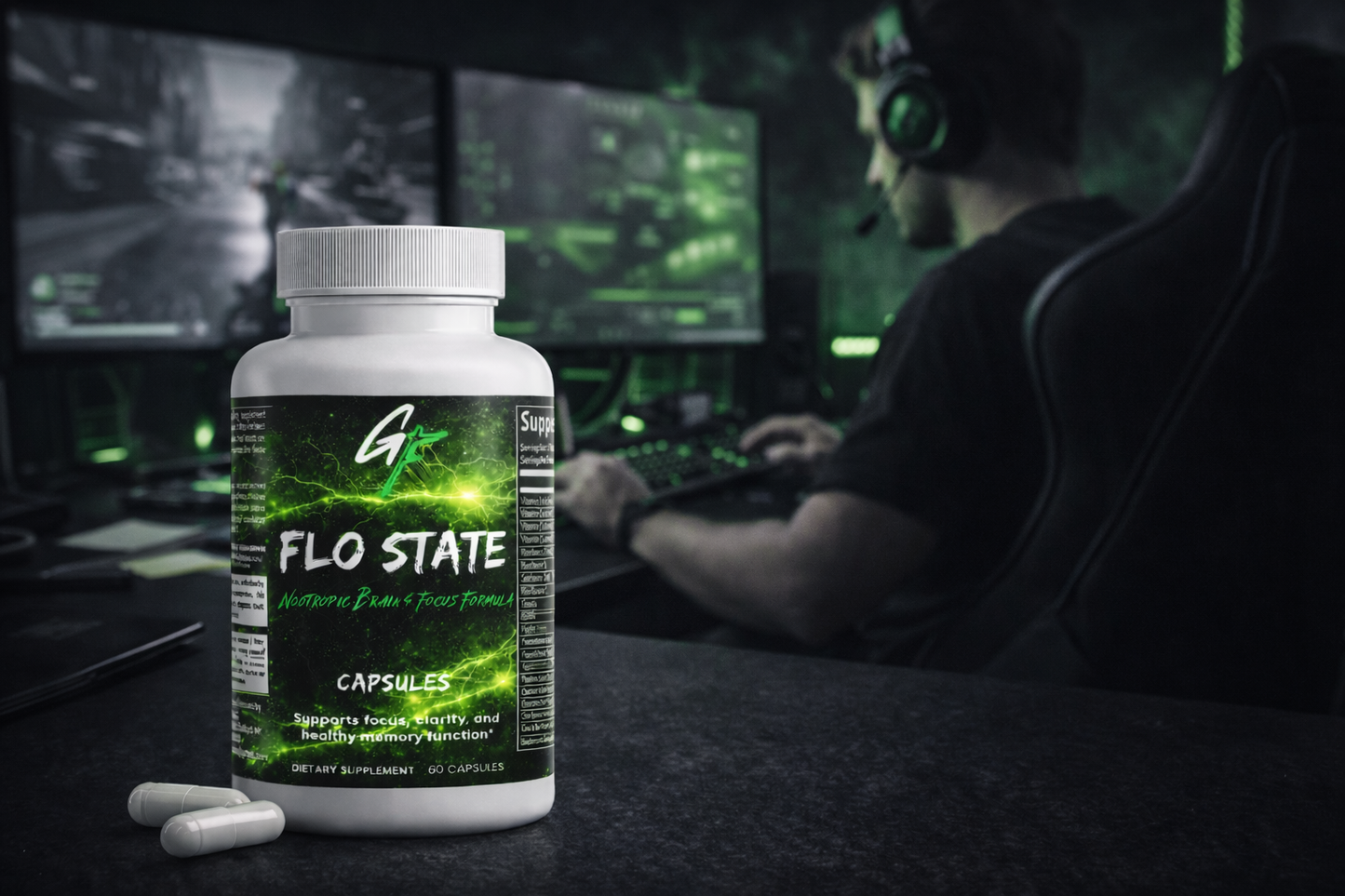 FLO STATE: Nootropic Brain & Focus Formula